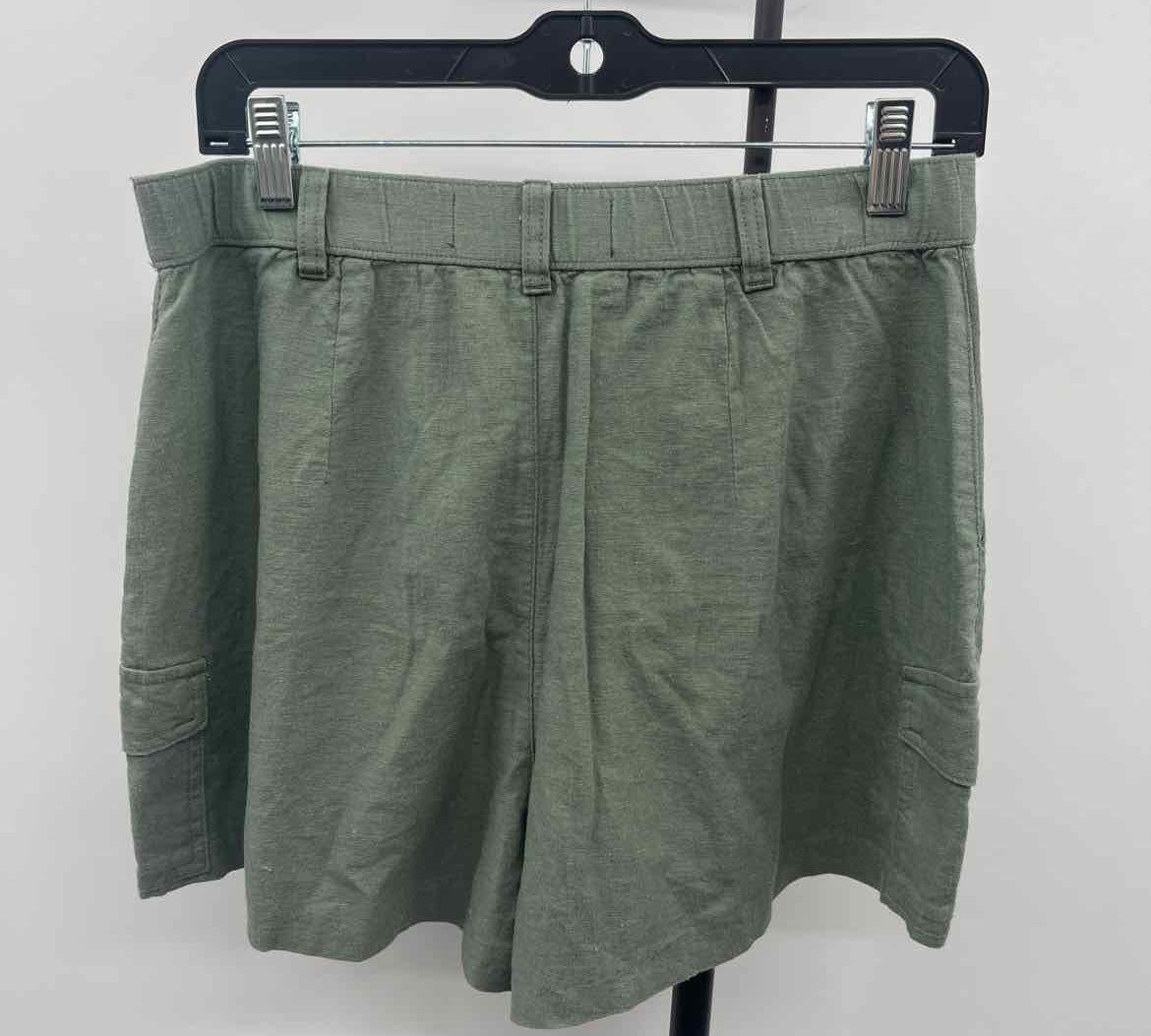 Hollister Junior's Size 10 Green Solid Shorts