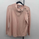 Chico's Women's Size L Blush Solid Sweater