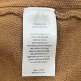 Leo & Nicole Women's Size LP Brown Solid Cardigan