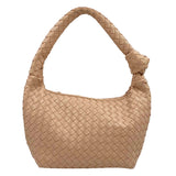 A NEW DAY Blush Woven Vegan Leather Shoulder Bag Purse