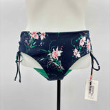 Carve Design Women's Size L Navy Floral Misc. Swimwear