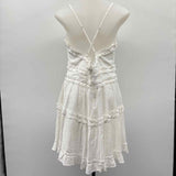 mi ami Women's Size 14 White Solid Dress