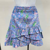 Lilly Pulitzer Women's Size 4 Lavender Abstract Skirt