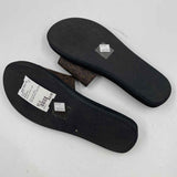Michael Kors Women's Shoe Size 8 Brown Logo Sandals