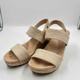 Life Stride Women's Shoe Size 9 Beige Solid Sandals