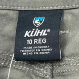 Kuhl Women's Size 10 Green Solid Pants