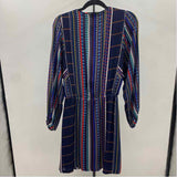 Parker Women's Size 6 Navy Geometric Dress