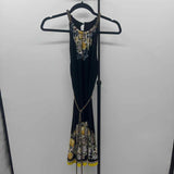 Unbranded Women's Size 2 Black Floral Dress