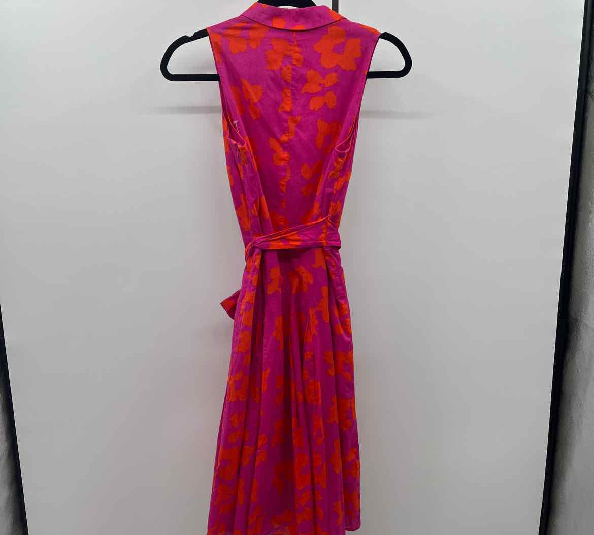 Anne Klein Women's Size 6 Fuschia Floral Dress