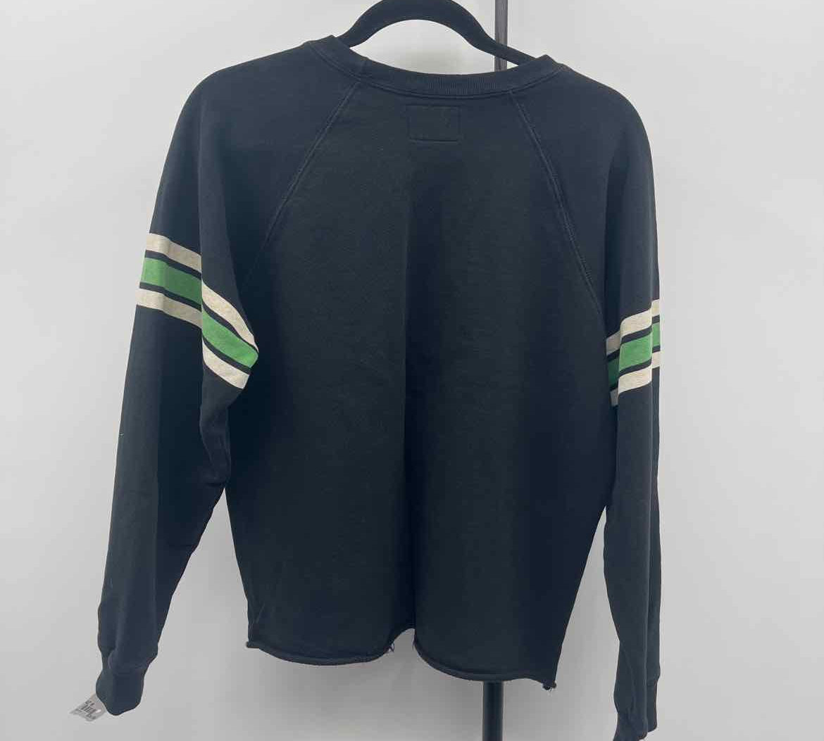 Retro Brand Women's Size M Black Numbers Sweatshirt