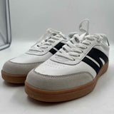 Lucky Step Women's Shoe Size 8.5 White Solid Sneakers