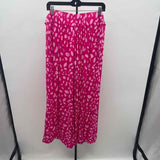 all worthy Women's Size 8P Pink Spotted Pants