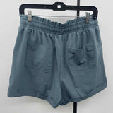 Danskin Women's Size 10 Green Gray Solid Shorts
