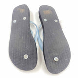 Havaianas Women's Shoe Size 11/12 Blue Textured Flip Flops