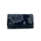 Vera Bradley Women's Navy Paisley Wallet