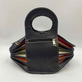 Unbranded Women's Black Solid Purse
