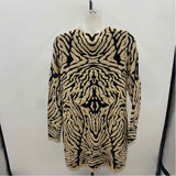Joseph Ribikoff Women's Size S Gold Swirls Cardigan