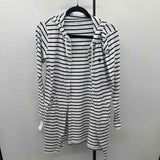 coolibar Women's Size XS Navy Stripe Coverup