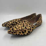 Steve Madden Women's Shoe Size 7 Tan Animal Print Flats