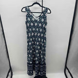 Talbots Women's Size 2 Navy medallion Dress
