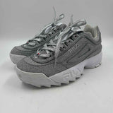 Fila Women's Shoe Size 9.5 Silver Shimmer Sneakers