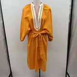 Tory Burch Women's Size SP Yellow Solid Dress