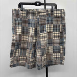 GH Bass & Co Men's Size 38 Gray Plaid Shorts