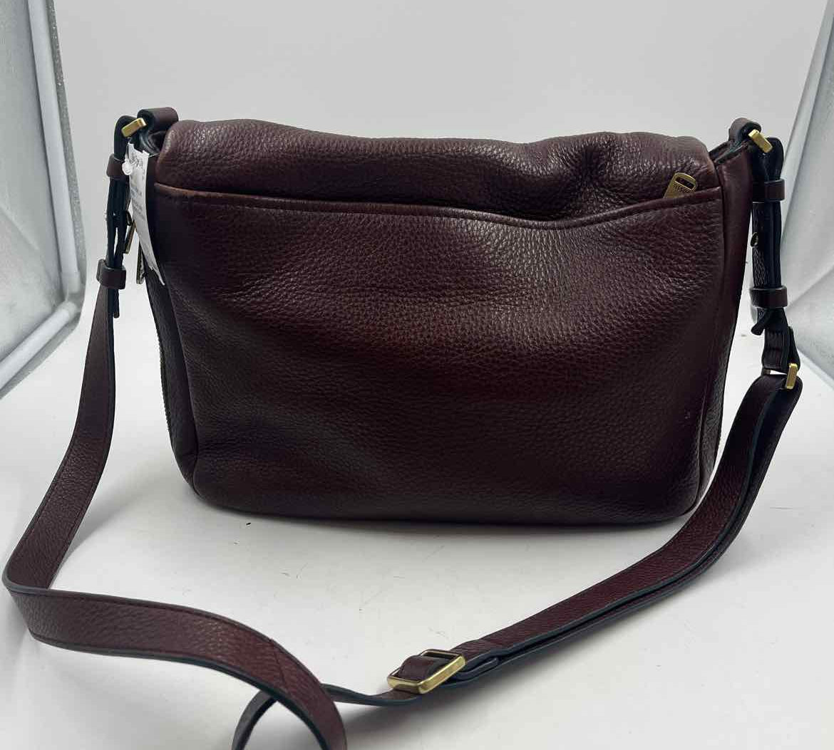 Fossil Women's Brown Luxe pebbled Purse