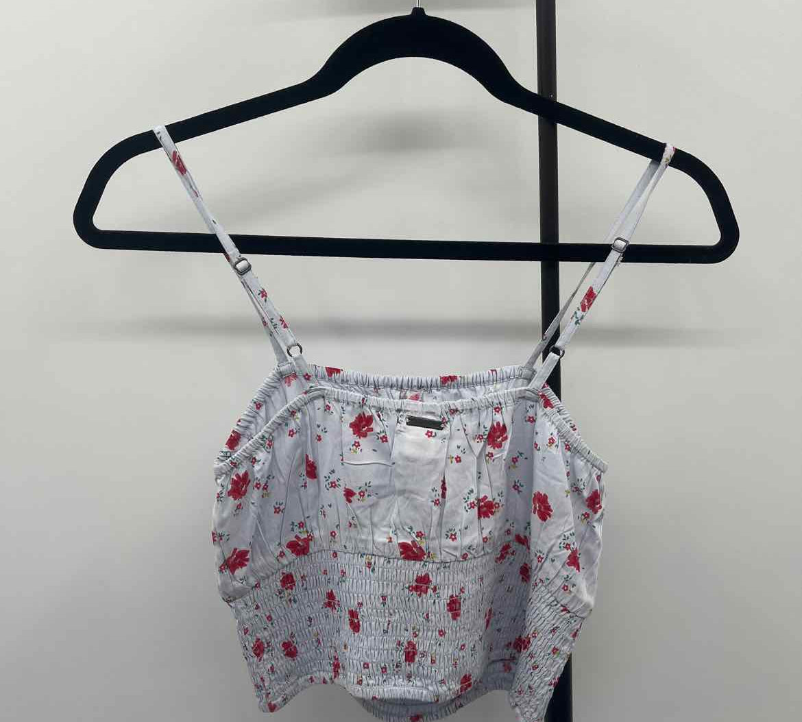 Billabong Women's Size M Light Blue Floral Tank