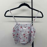 Billabong Women's Size M Light Blue Floral Tank