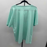 Chico's Women's Size XL Mint Butterfly Short Sleeve Shirt