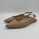 Coach Women's Shoe Size 10 camel Solid Slingbacks