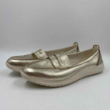 Cole Haan Women's Shoe Size 11 Gold Metallic Loafers