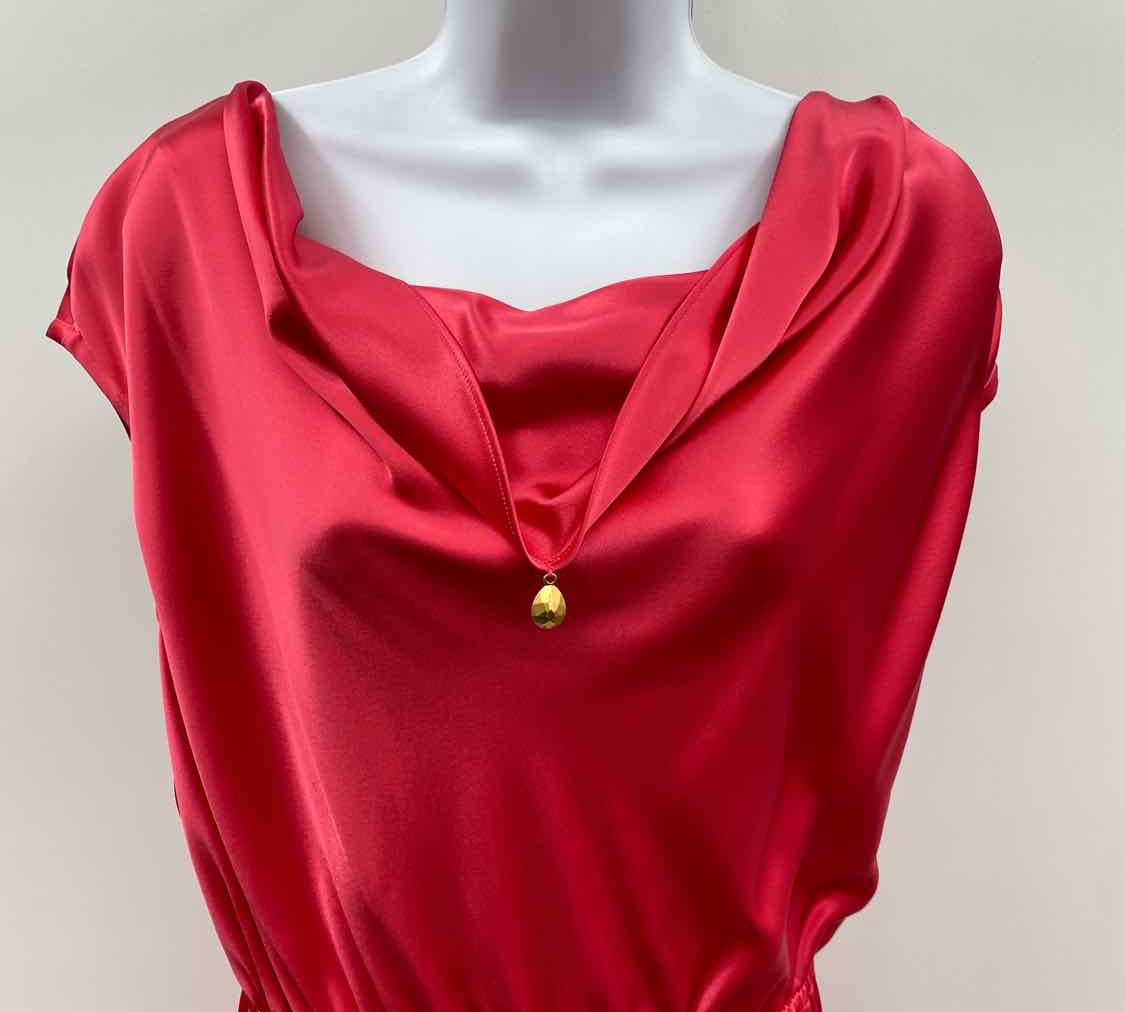 St. John Women's Size 4 Watermelon Solid Dress