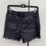 Zenana Women's Size 10 Black Solid Shorts