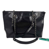 PATRICIA NASH Black Leather BELLE Tote w/Convertible Shoulder/Crossbody Strap