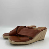 Softwalk Women's Shoe Size 7.5 Caramel Solid Wedges