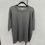White Birch Women's Size 3X Charcoal Solid Sweater