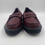 Torrid Women's Shoe Size 8W maroon Solid Loafers