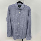 Rodd & Gunn Men's Size L Navy Cotton Floral Long Sleeve Shirt
