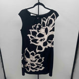 Studio Women's Size 12 Black Floral Dress