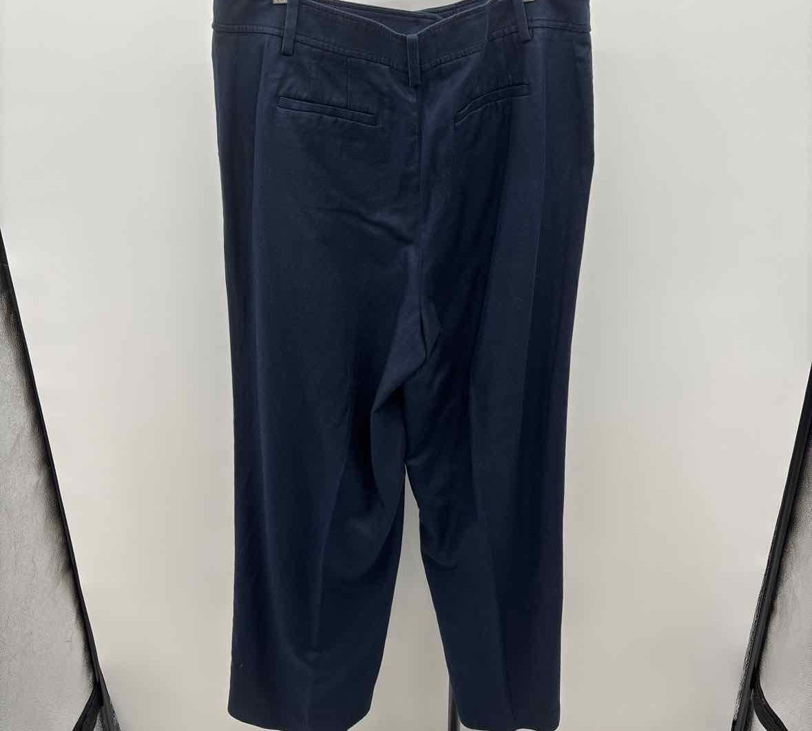 Talbots Women's Size 14 Navy Solid Pants