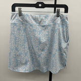 Sigrid Olsen Women's Size 14 Light Blue Floral Skirt