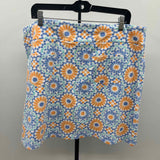 Hearts of Palm Women's Size 16 Blue medallion Skirt