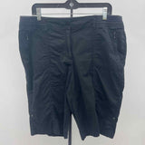 Chico's Women's Size 14 Black Solid Shorts