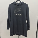 Nike Women's Size M Black Logo Sweatshirt