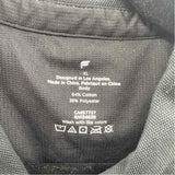 Fabletics Men's Size XL Black Cotton/Polyester Solid Long Sleeve Shirt