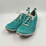Clarks Women's Shoe Size 10 Teal Textured Sneakers