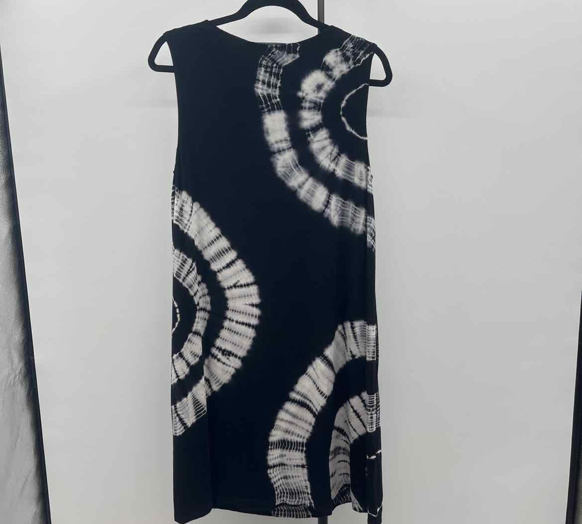Inc Women's Size 18 Black Tie Dye Dress