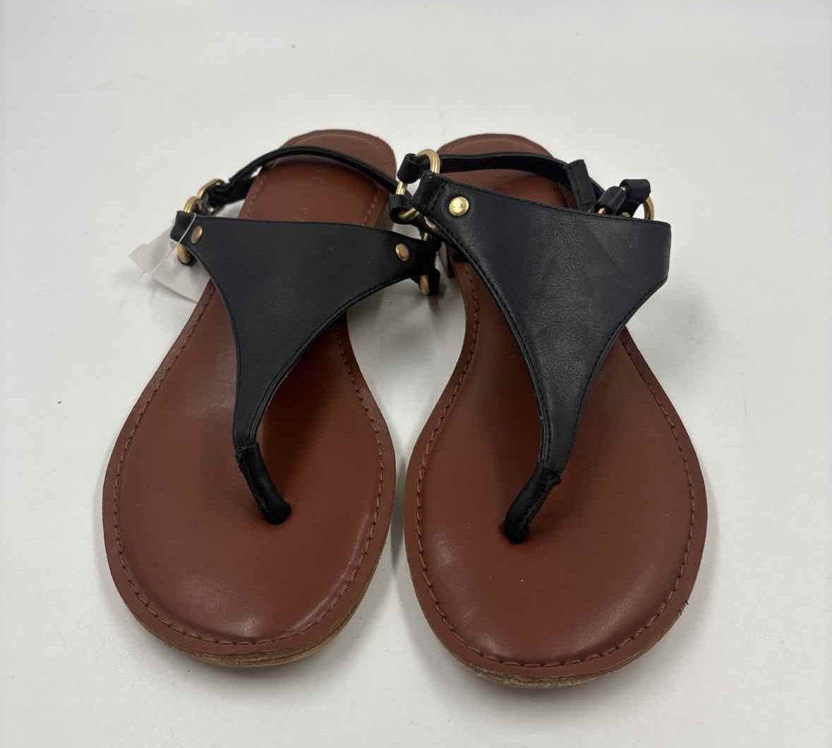 Kelly & Katie Women's Shoe Size 7.5 Black Solid Sandals